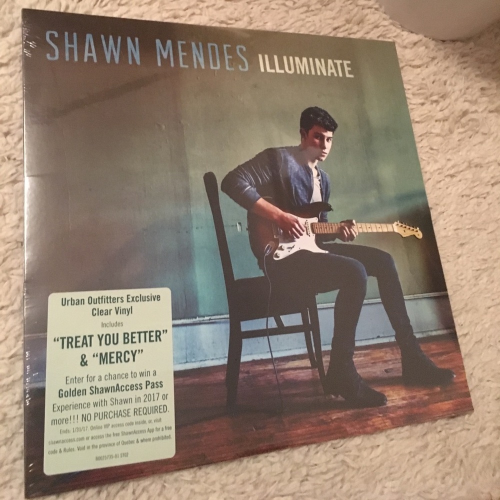 Shawn Mendes “Illuminate” Vinyl for Record Player